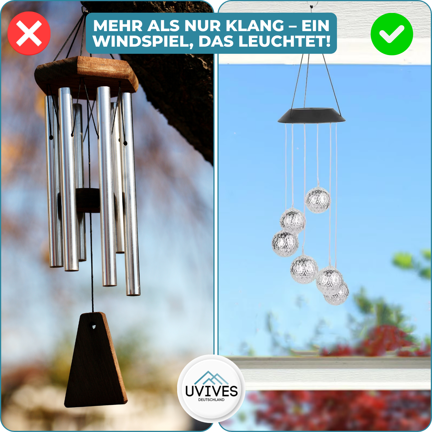 LumiBreeze™ - Verwandeln Sie Ihren Garten mit farbenfrohem Lichtspiel
