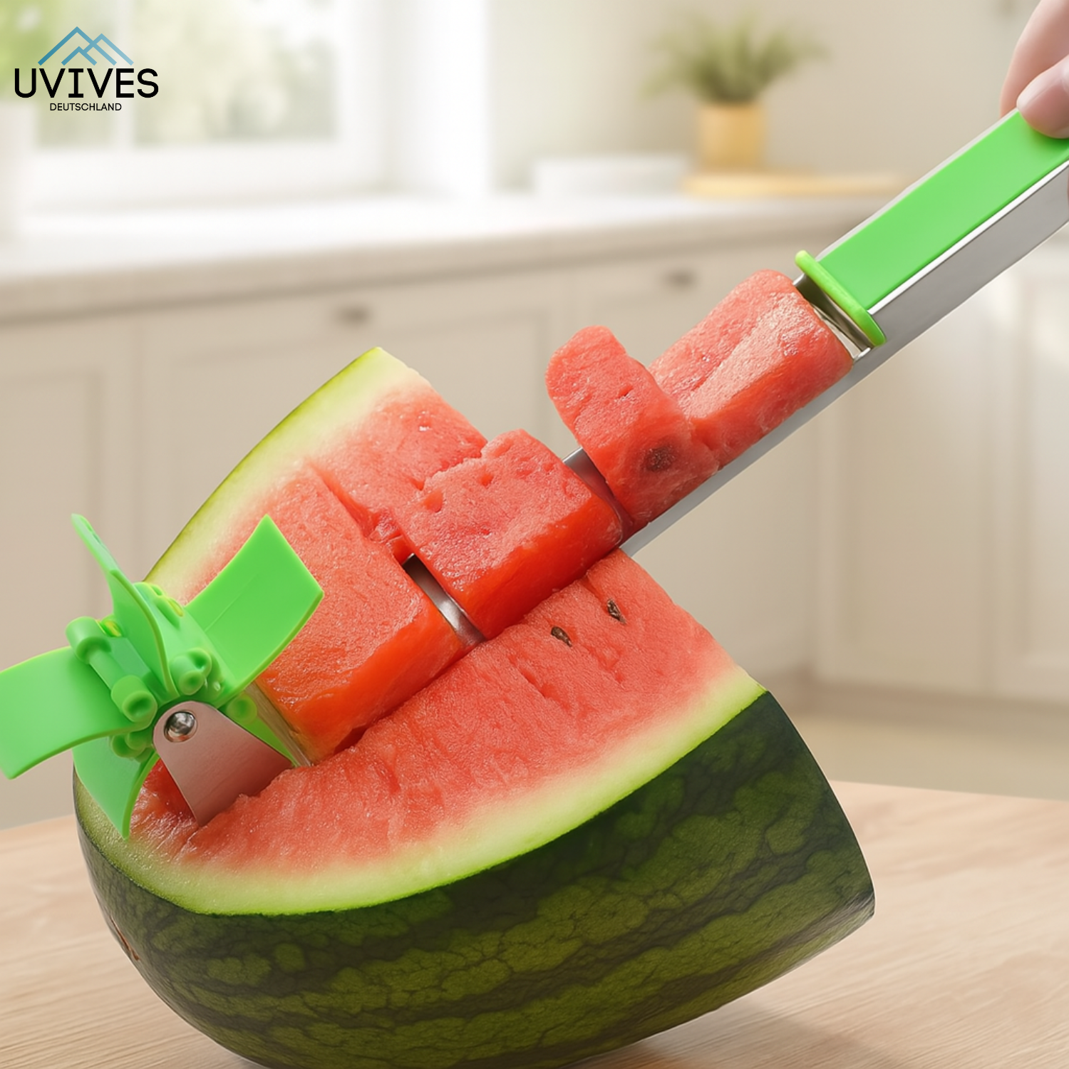1+1 GRATIS | FreshCube™ – Perfekte Wassermelonenwürfel in Sekunden