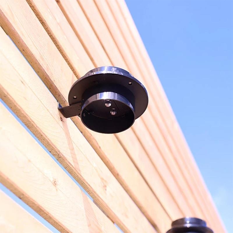 LumeEdge - Solarbetriebene Dachrinnenlicht
