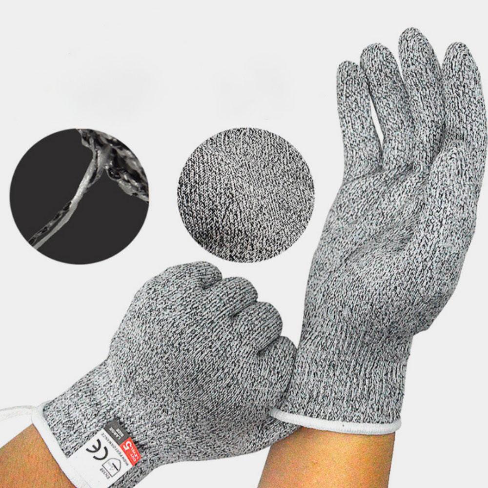 GuardFit Pro | Schnittfeste Handschuhe | EN388 Level 5 | Für Arbeit & Alltag