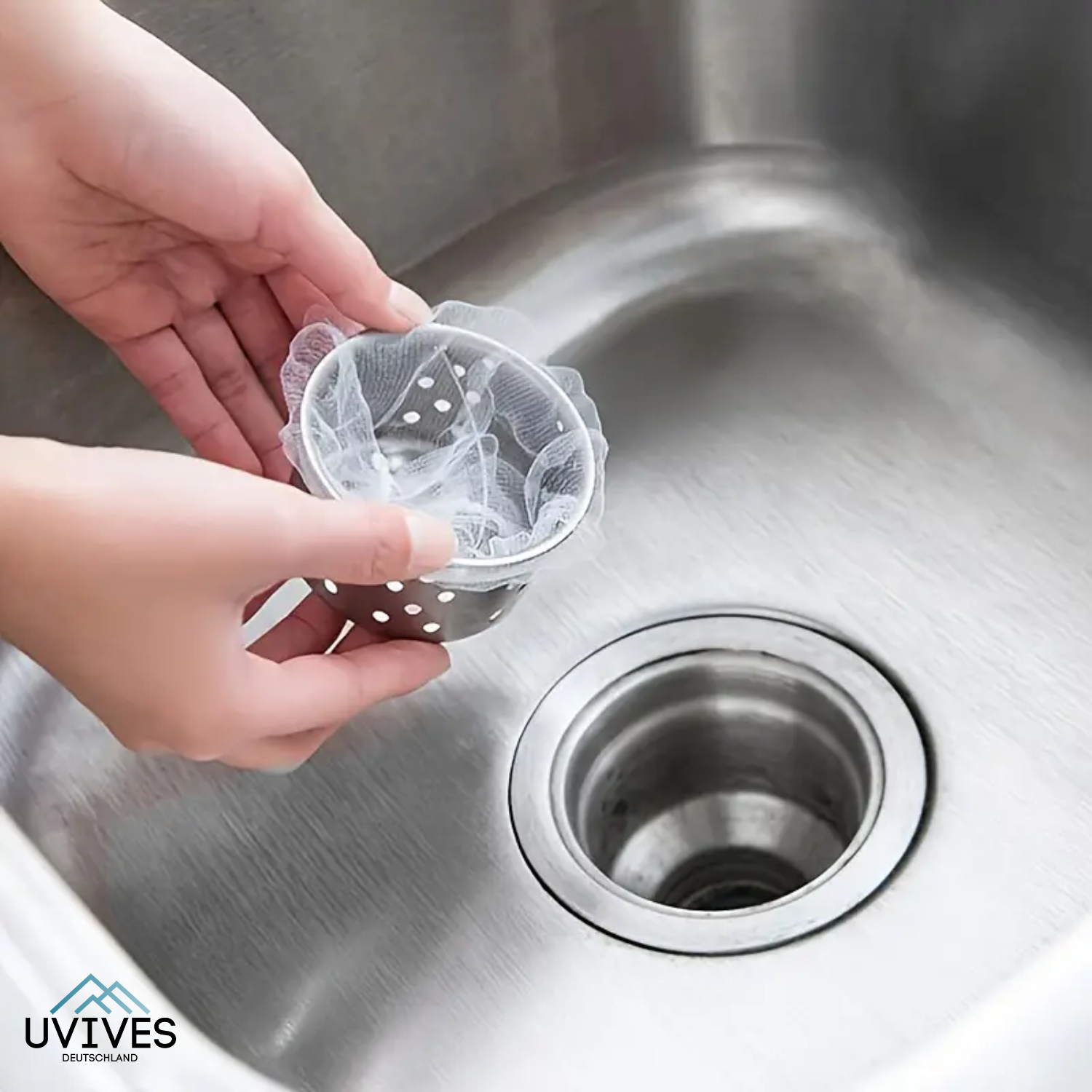 50+50 GRATIS | SinkSafe – Die einfache Lösung für einen sauberen Abfluss