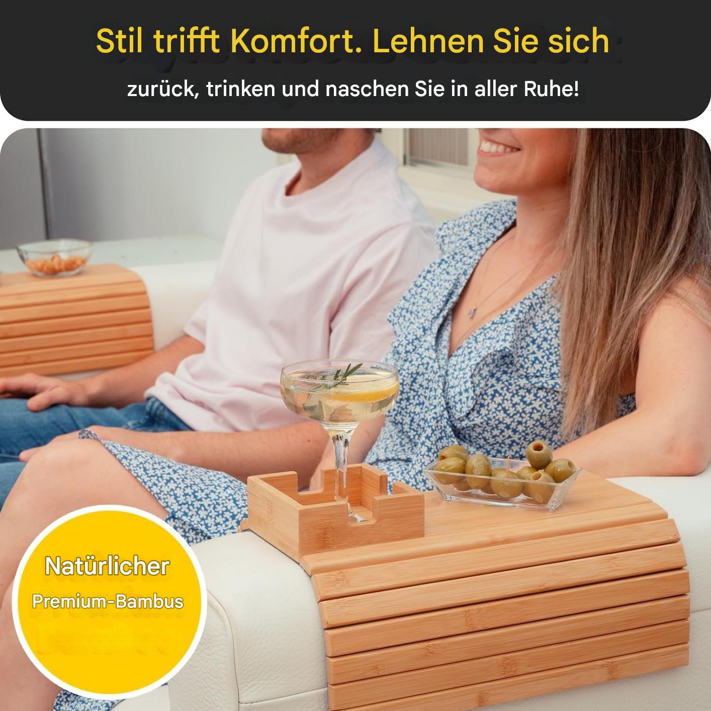 1+1 GRATIS | SofaSip – Nie wieder verschüttete Getränke auf dem Sofa