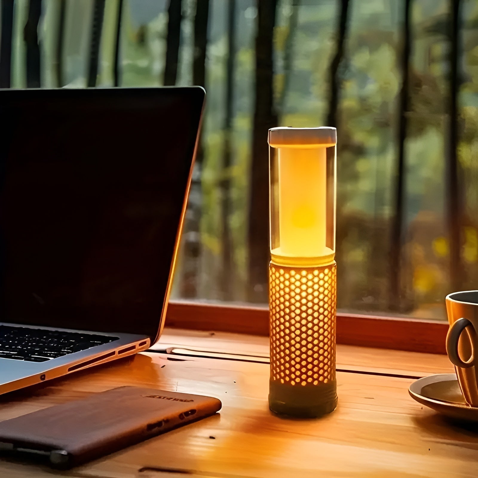 CampiLume LED Campinglampe | Höhenverstellbar & Wiederaufladbar | 30 Stunden Laufzeit