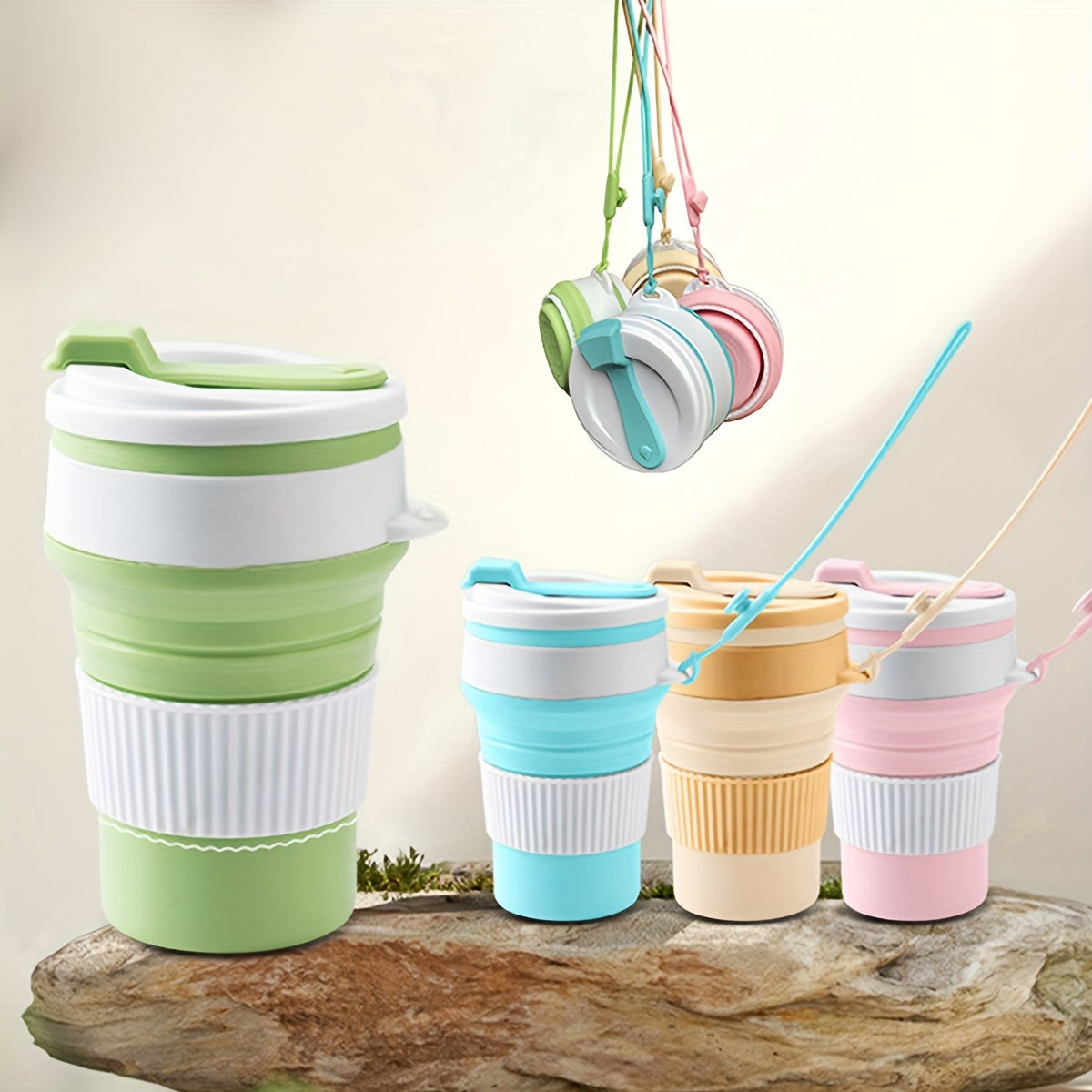 FlexiCup | Faltbecher aus Silikon | Auslaufsicher & Kompakt | BPA-frei