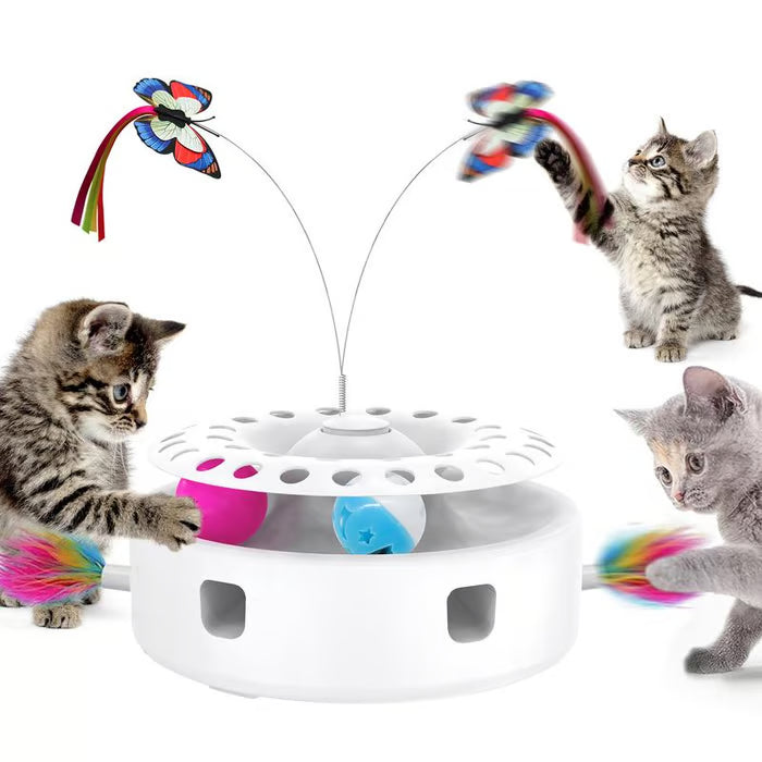 PurrNova – Das 3-in-1-Abenteuer-Spielzeug für glückliche Katzen