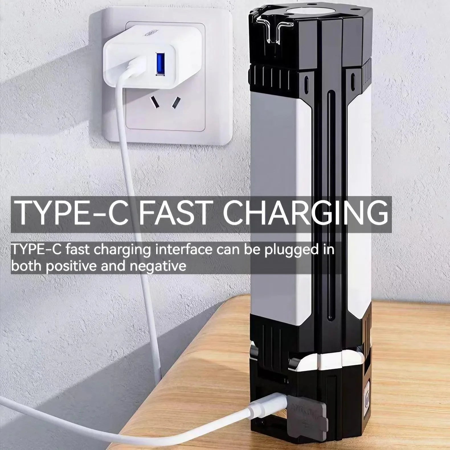 LumiCore Campinglampe | LED & Powerbank | USB-C Ladefunktion | Kompakt & Wasserdicht