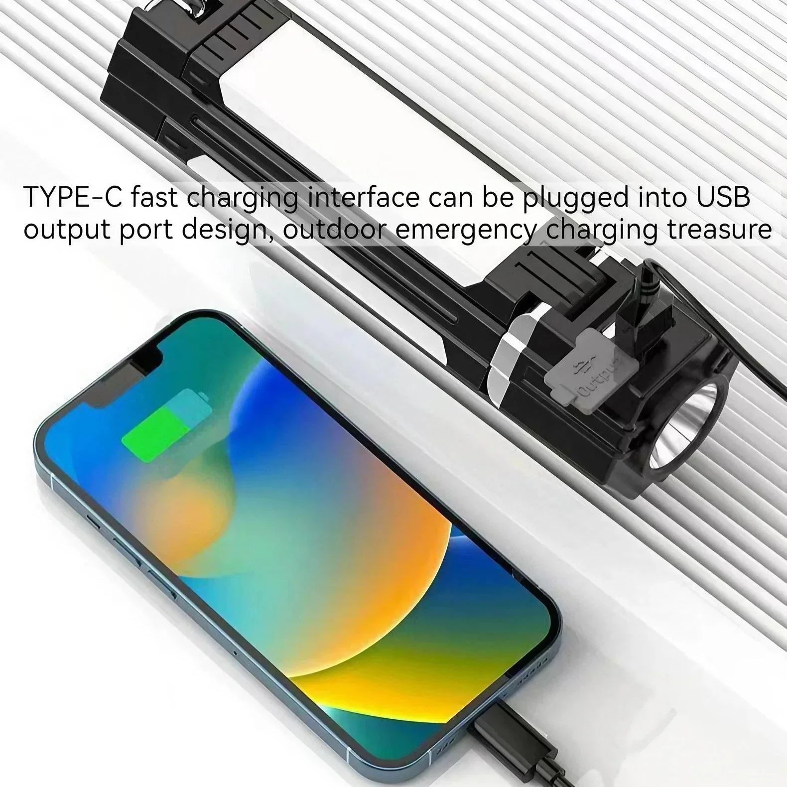 LumiCore Campinglampe | LED & Powerbank | USB-C Ladefunktion | Kompakt & Wasserdicht