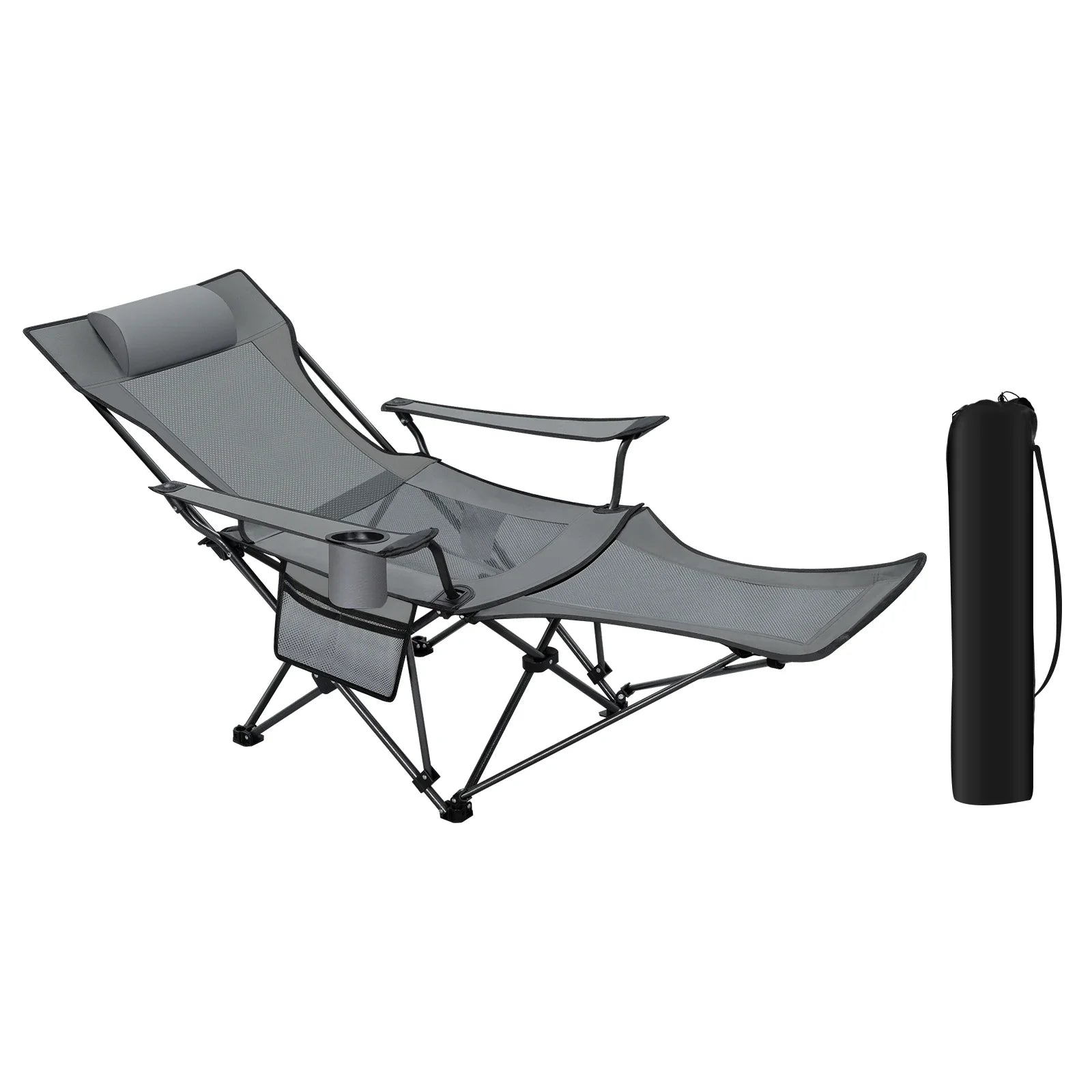 RelaxMaster Campingstuhl | 4-in-1 Funktion | Ultraleicht & Wetterfest | Belastbar bis 150kg