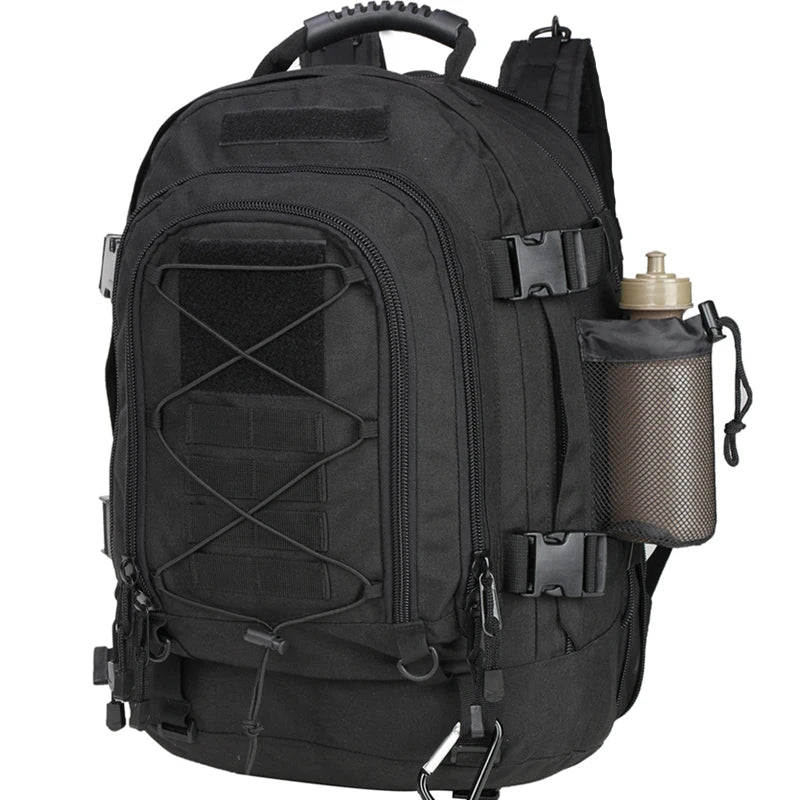TrekForce 65L Taktischer Rucksack | Ergonomisch & Wetterfest | Für Abenteuer & Outdoor