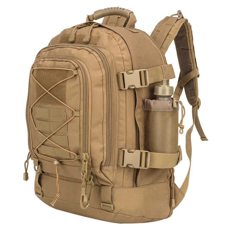 TrekForce 65L Taktischer Rucksack | Ergonomisch & Wetterfest | Für Abenteuer & Outdoor