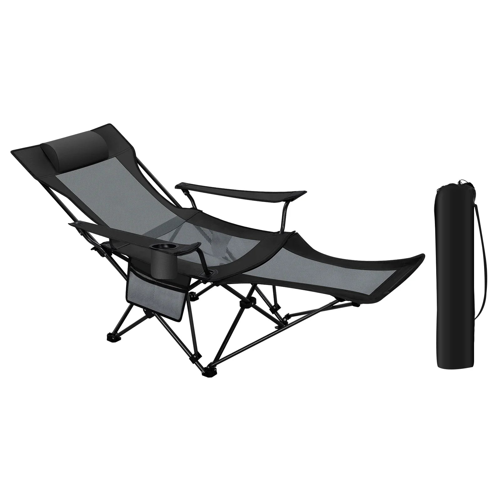 RelaxMaster Campingstuhl | 4-in-1 Funktion | Ultraleicht & Wetterfest | Belastbar bis 150kg