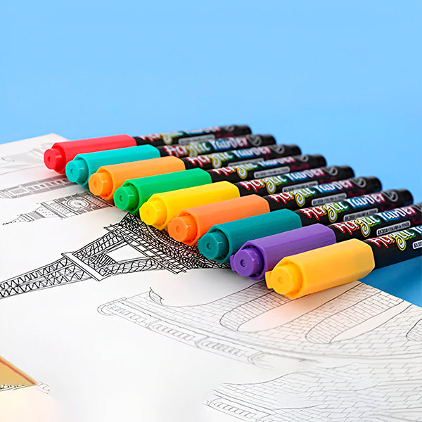 6+6 GRATIS | ColorDash™ - Acrylmarker-Set [Letzter Tag Rabatt]