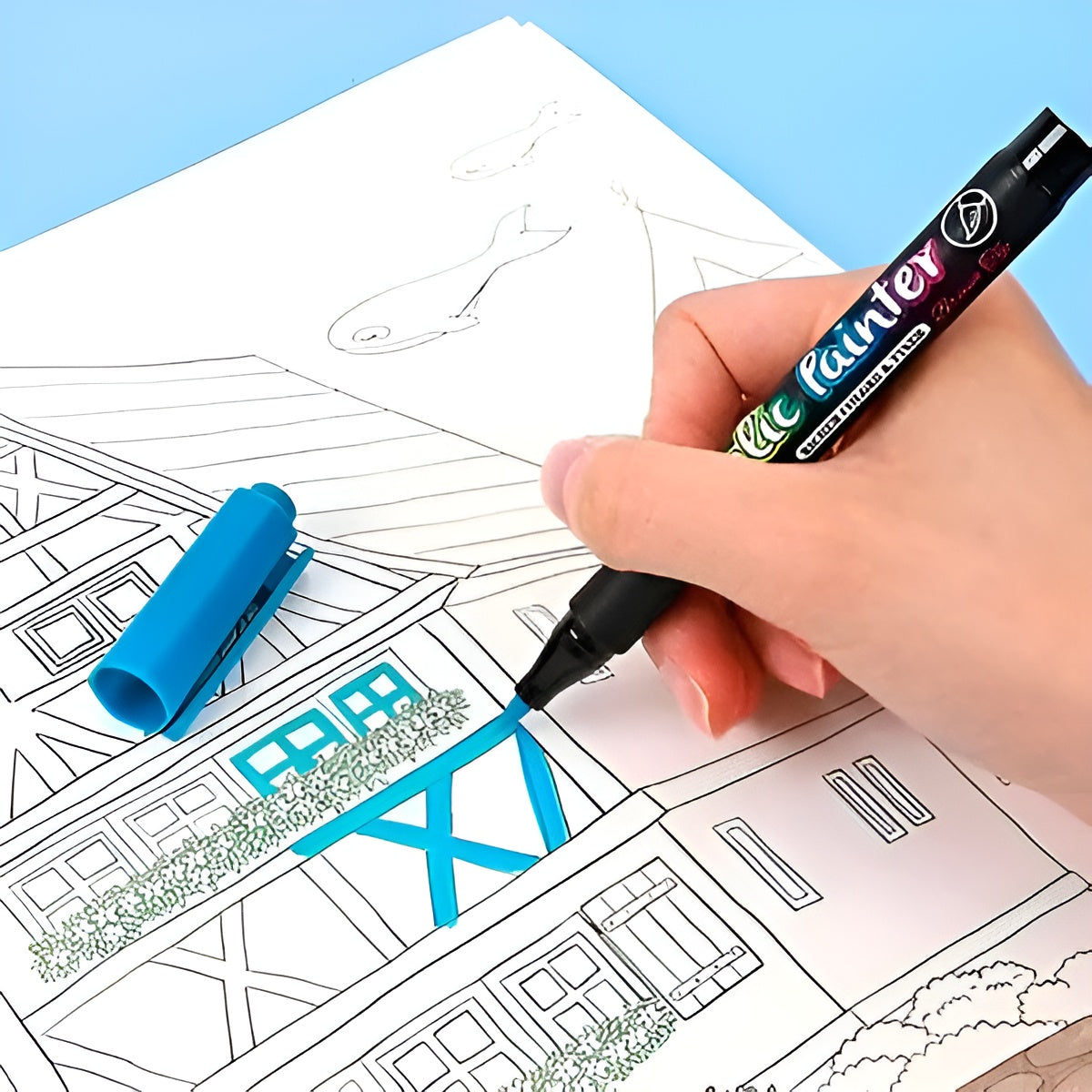 6+6 GRATIS | ColorDash™ - Acrylmarker-Set [Letzter Tag Rabatt]