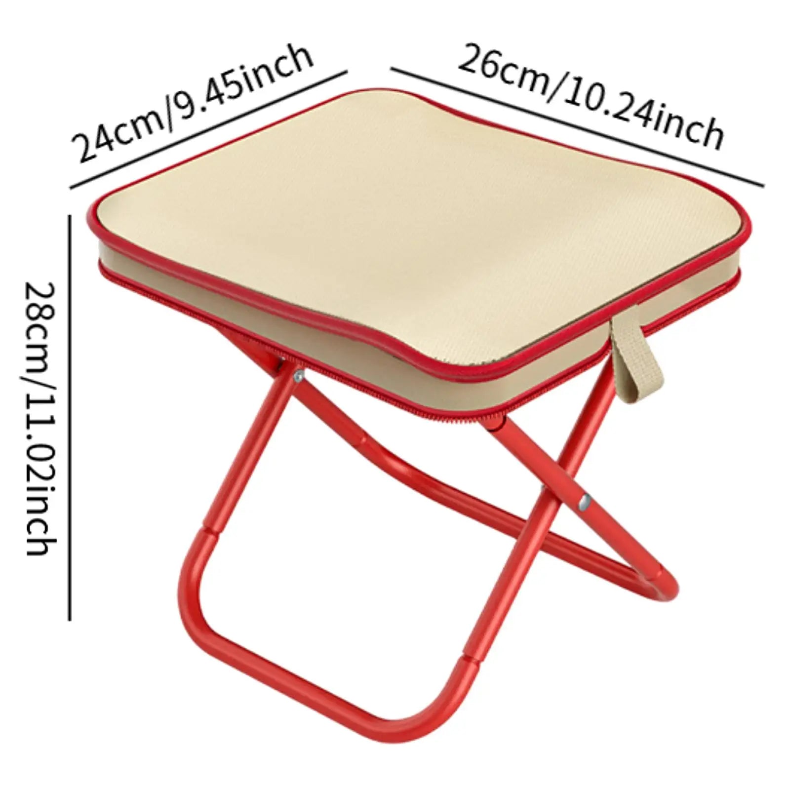 Campurio Faltstuhl | Ultraleicht & Robust | Für Camping & Outdoor | 900g Aluminium