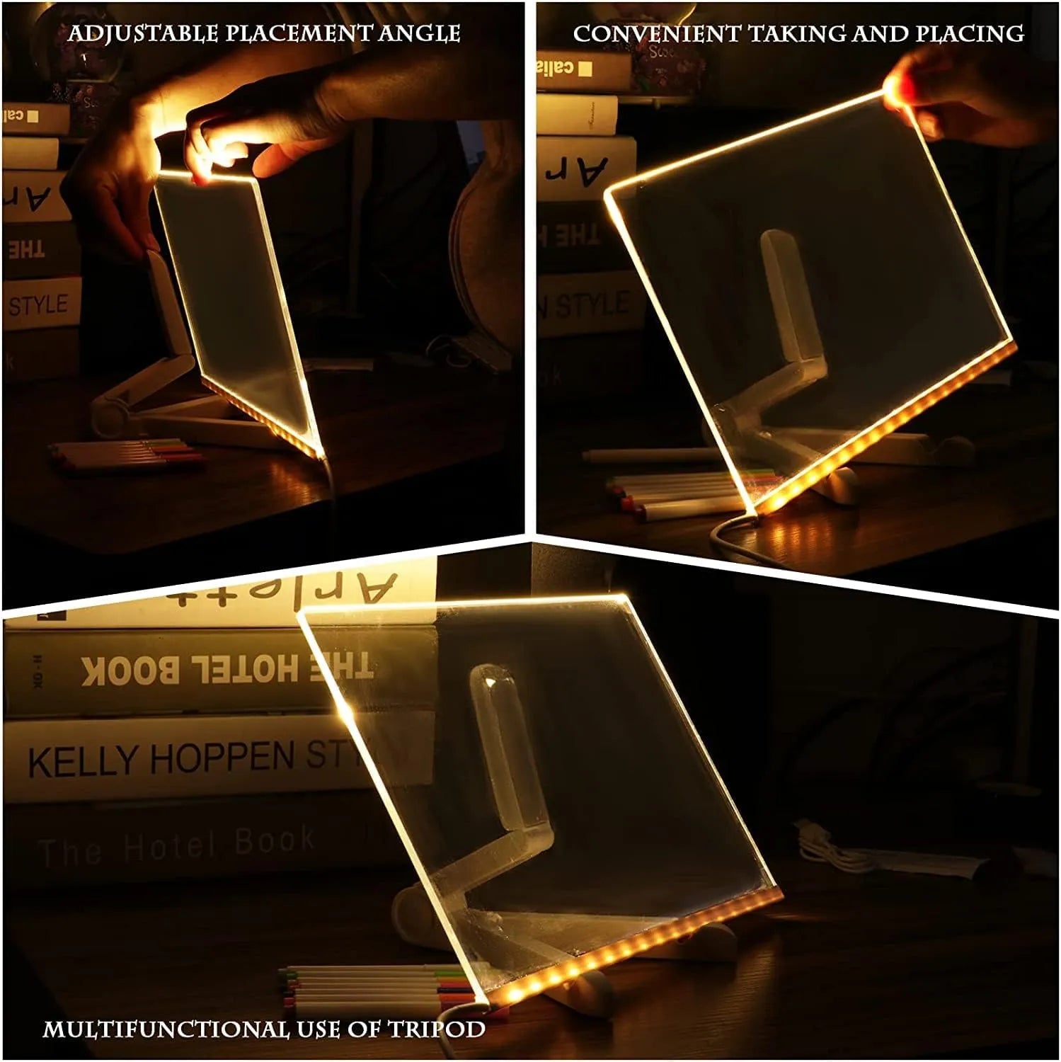 50% RABATT | GlowPad - LED-Leucht-Zeichenbrett [Letzter Tag Rabatt]