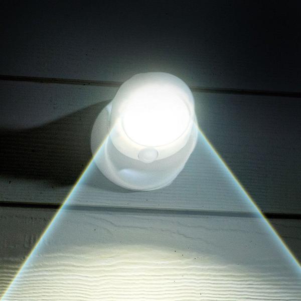 BrightGuard | LED Sicherheitslampe mit Bewegungsmelder | Kabellos & Wetterfest | 450 Lumen