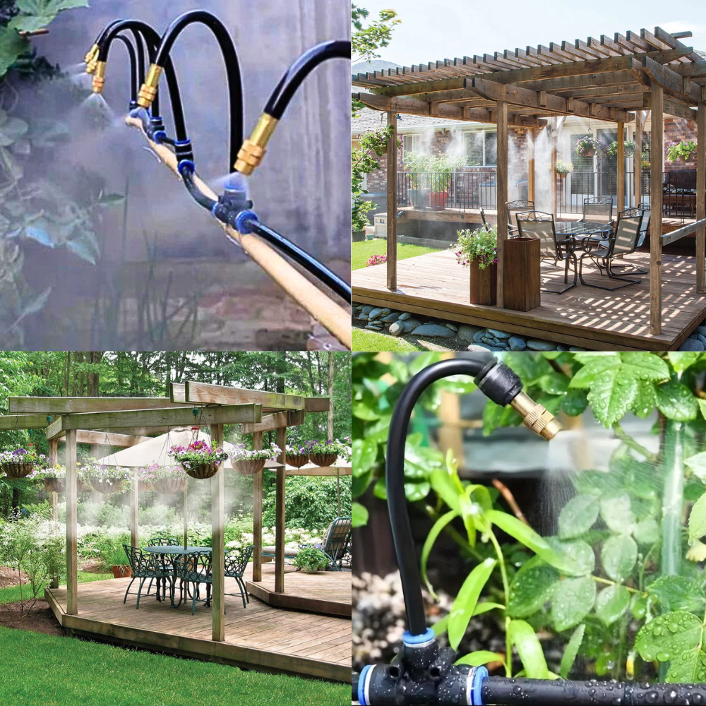 HydroVibe AutoFlow | Intelligent Bewässerungssystem | Individuell Einstellbar & Wassersparend | Robuste Kupferkonstruktion