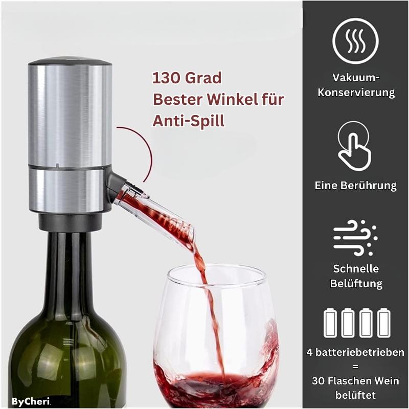 50% RABATT | FineWine - Elektrischer Weinbelüfter Ausgießer Spender [Letzter Tag Rabatt]