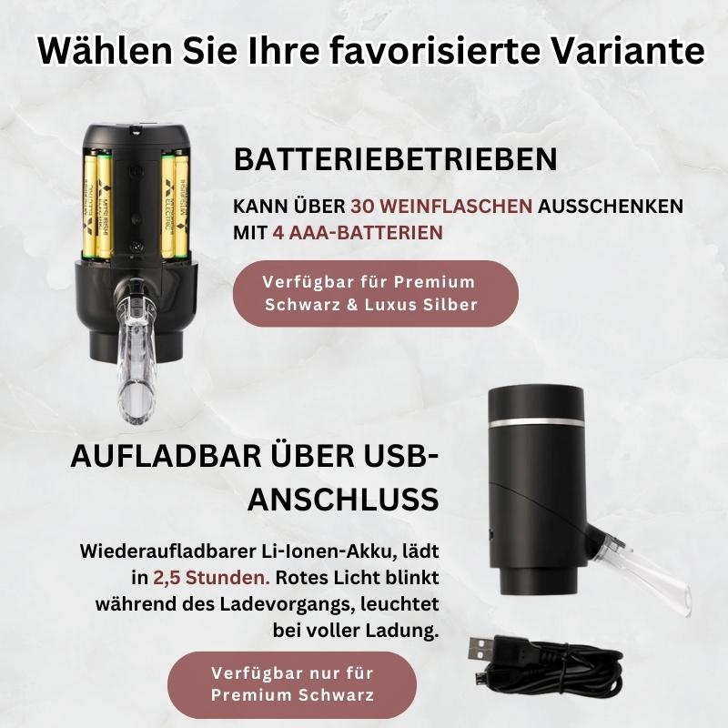 ViniFlow – Weinbelüfter, -spender &amp; -aufbewahrer in einem!