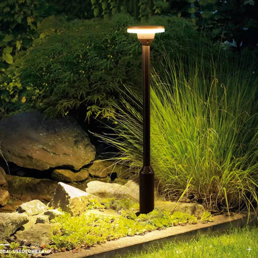 LumoPole LED Pollerleuchte | Aluminium & Wetterfest | 12W SMD LED | Modernes Design | Für Garten & Zufahrt