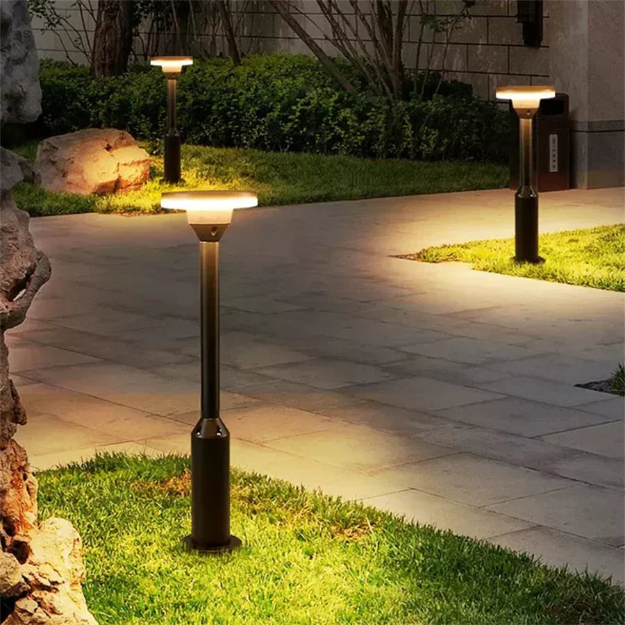 LumoPole LED Pollerleuchte | Aluminium & Wetterfest | 12W SMD LED | Modernes Design | Für Garten & Zufahrt