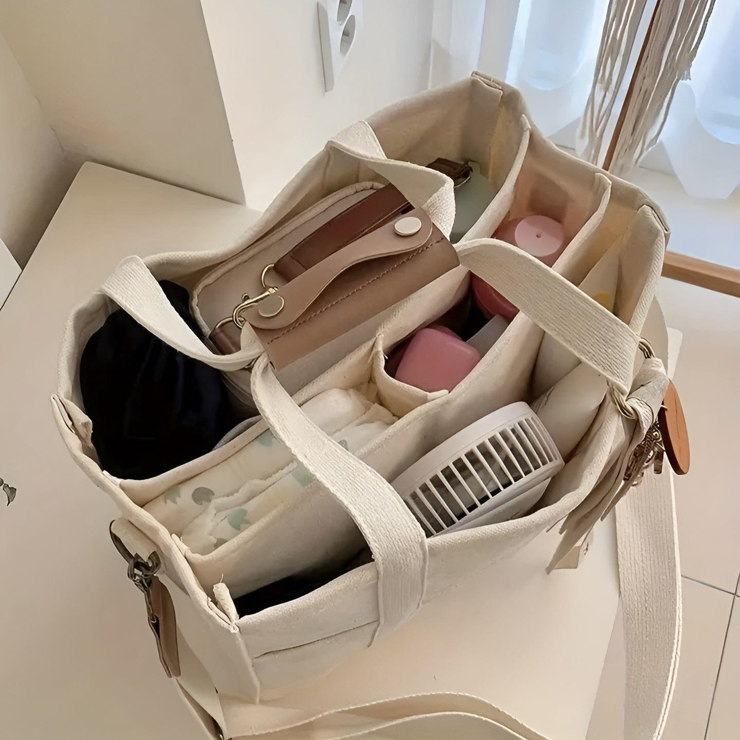 EcoCarry Canvas Tote Bag | Leicht & Robust | Vielseitig & Geräumig | In Beige oder Schwarz