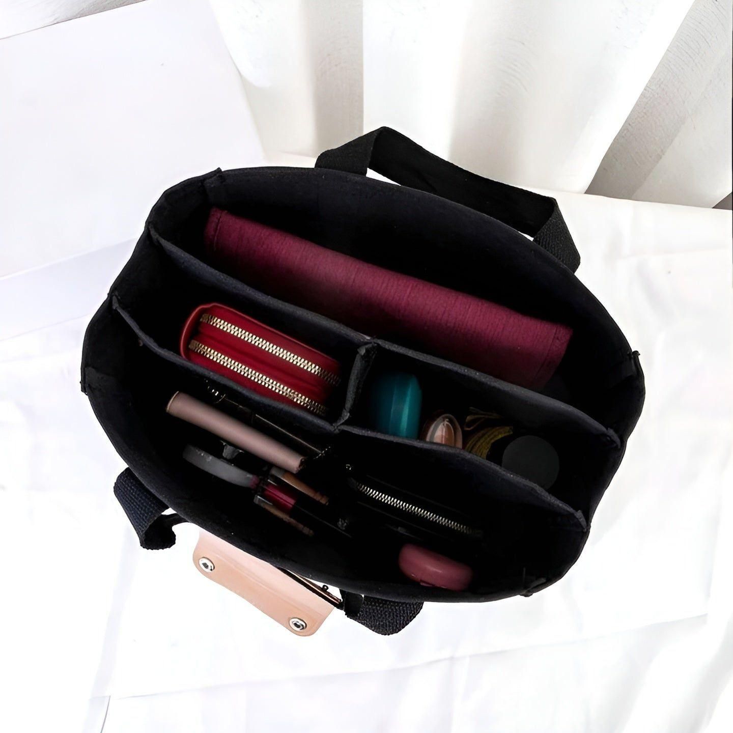 EcoCarry Canvas Tote Bag | Leicht & Robust | Vielseitig & Geräumig | In Beige oder Schwarz