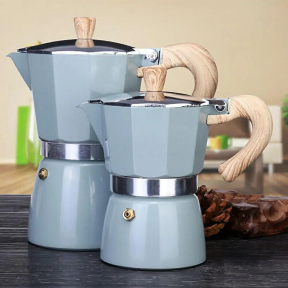 MokaVivo Espressokocher | Für Herd & Outdoor | Klassisches Design | Aluminium