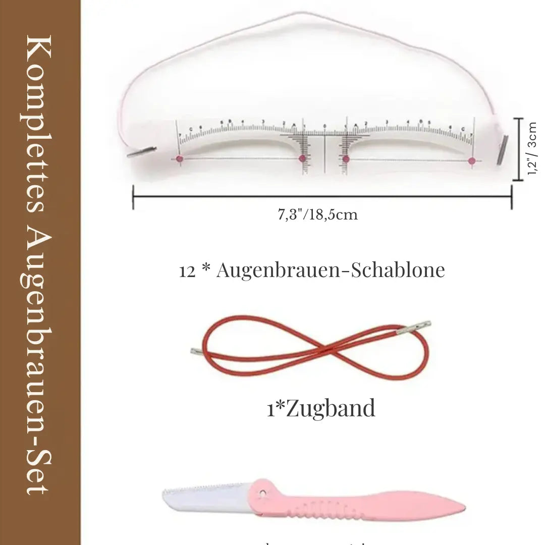GlamBrow – Symmetrische Augenbrauen in Sekunden!
