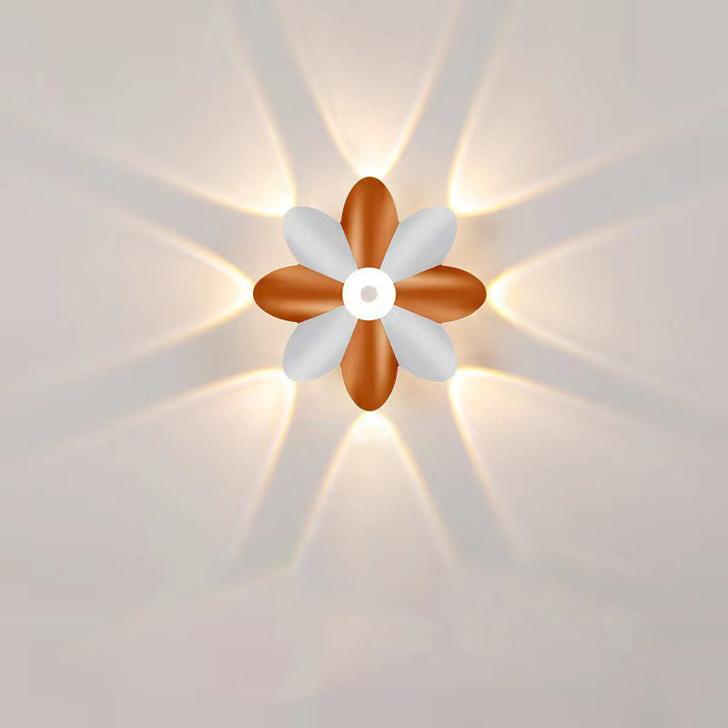 LumaFlora | LED Flower Wall Light | Stilvolles Design | Energiesparend | Für Außenbereich