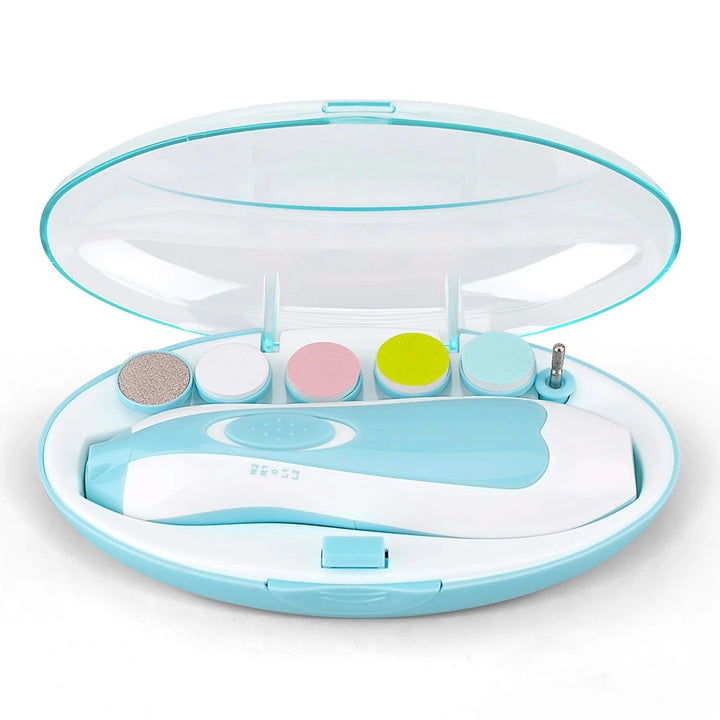 CareCut Pro | Sicheres Nagelpflege-Set für Babys & Erwachsene | Flüsterleise & Mitwachsend | Inklusive LED-Licht