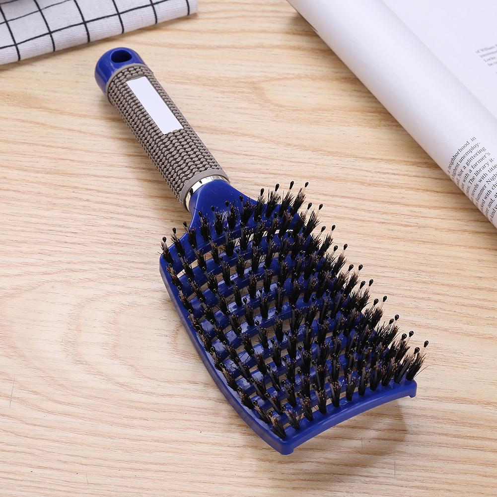 GentleHair Pro | Entwirrbürste für sanftes & schmerzfreies Haarekämmen | Für alle Haartypen | Mit Wildschweinborsten & Nylonspitzen
