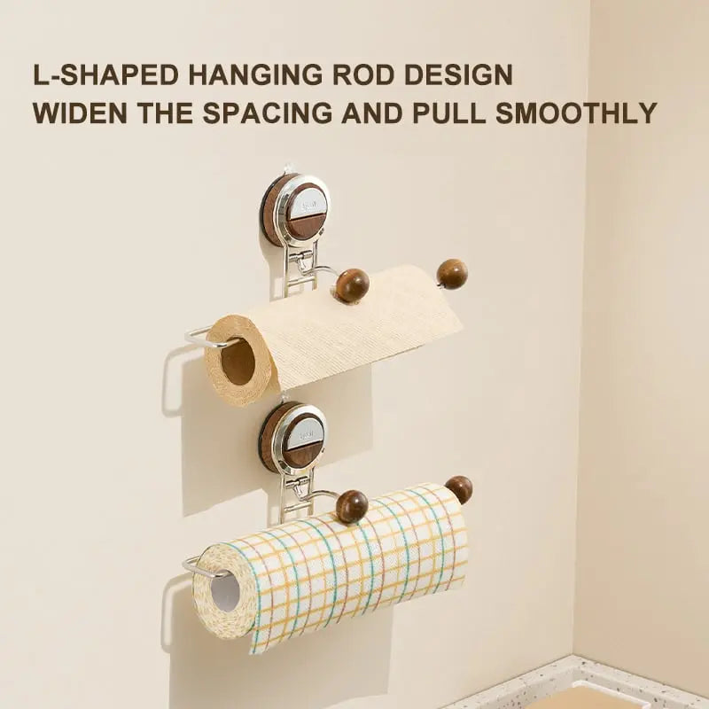 PaperRoll – Küchenrollenhalter ohne Bohren, mit Stil!