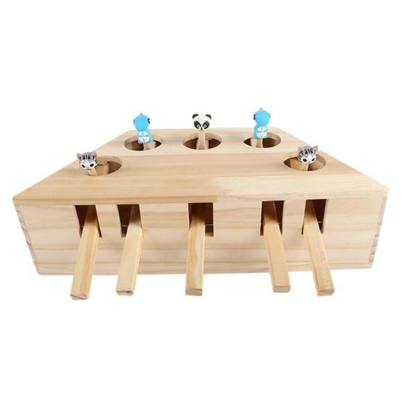 PawFun Wood – Endloser Spielspaß für glückliche Katzen!