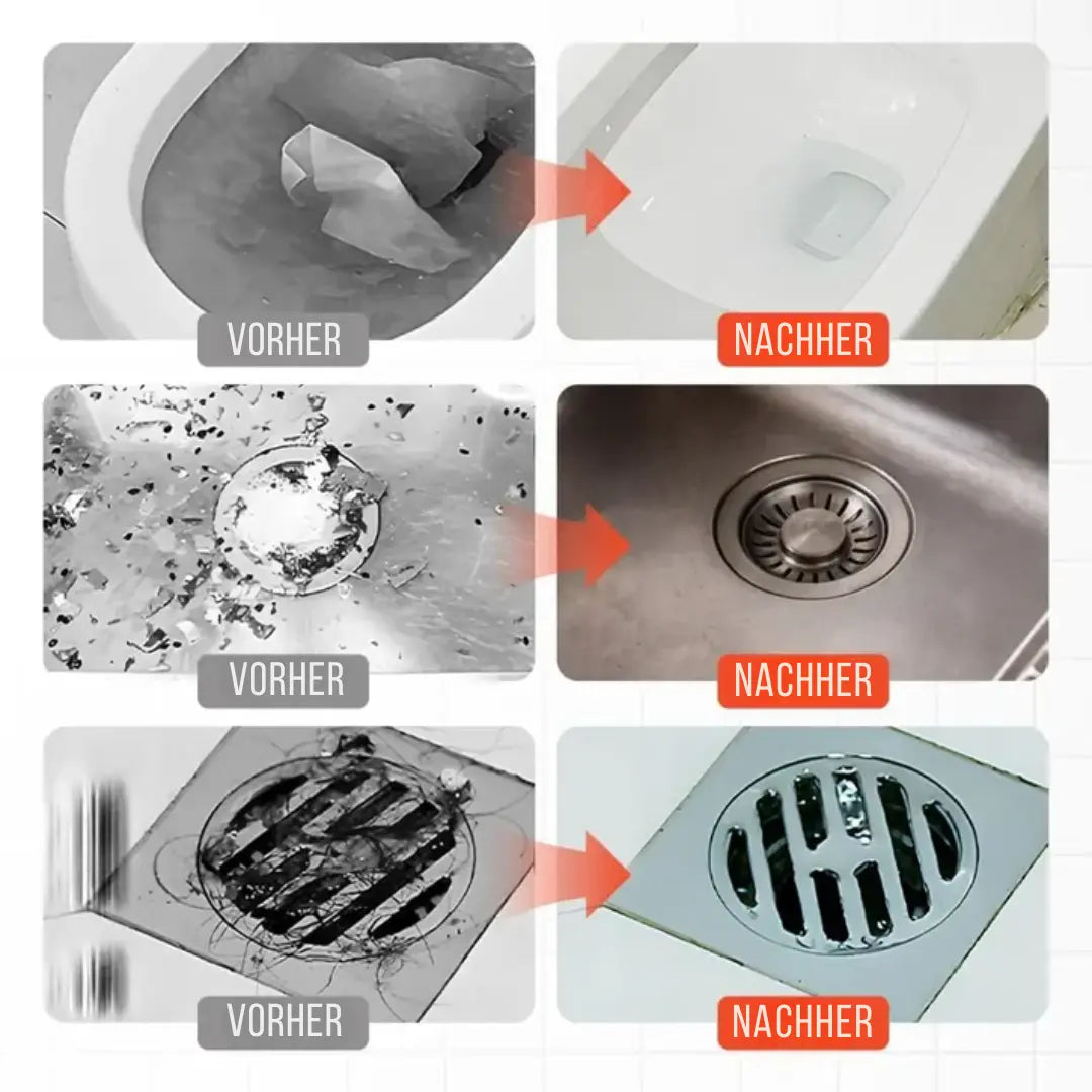 PowerDrain Pro – Verstopfungen in Sekunden beseitigt!