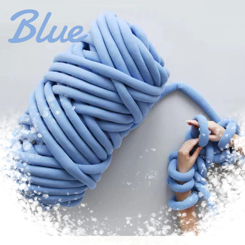 PlushLoops™ - DIY Dickes Handstrick-Schlauchgarn