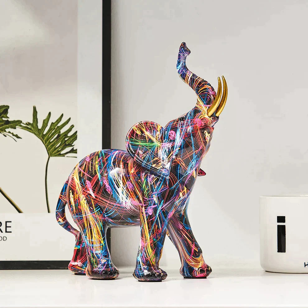GraffiPhant - Farbenfrohe Kunst für dein Zuhause