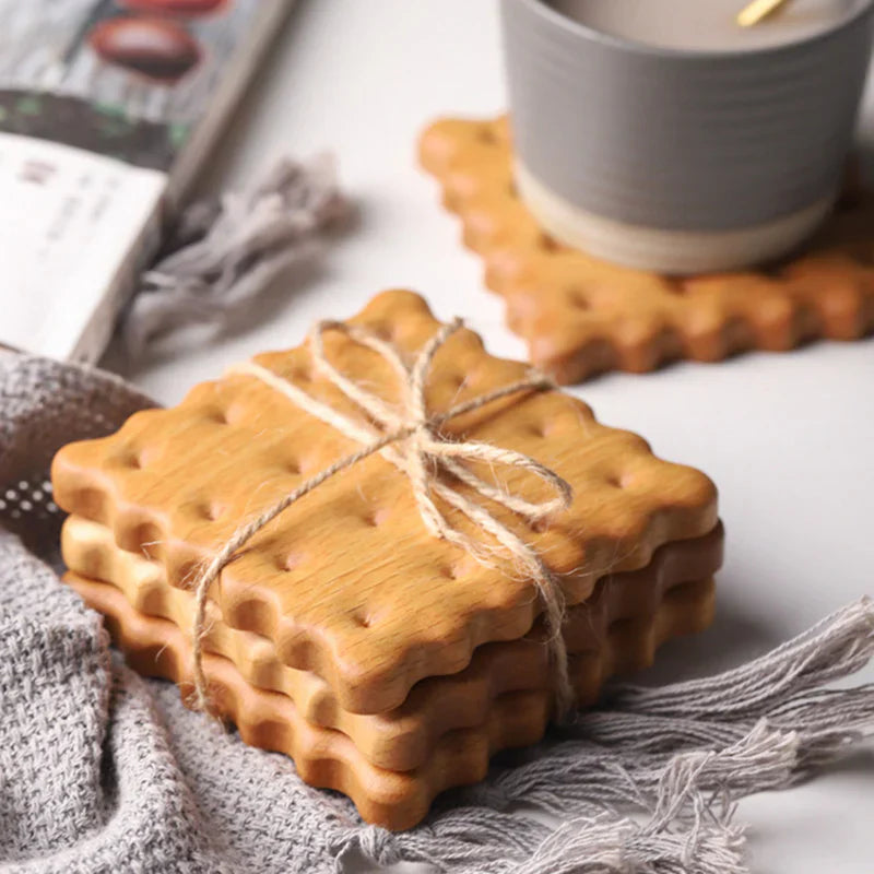 BiscWood™ – Stilvolle Untersetzer im Keksdesign!