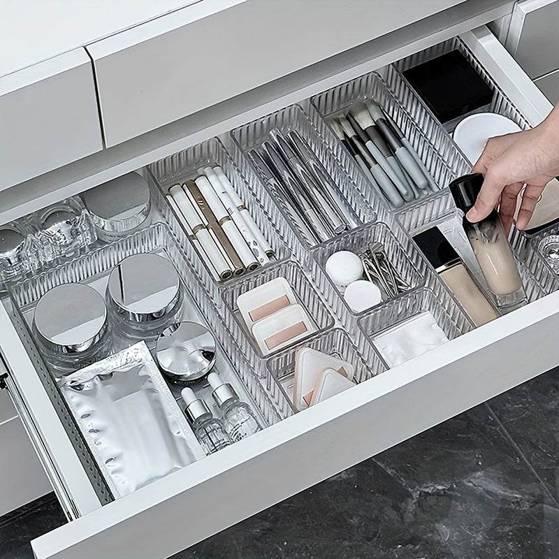 AcryLuxe | Mehrschichtiger Make-up Organizer | Transparent & Elegant | Geräumige Schubladen | Stilvoll & Robust