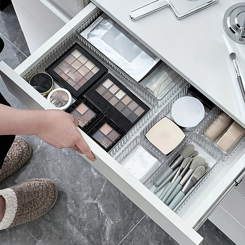 AcryLuxe | Mehrschichtiger Make-up Organizer | Transparent & Elegant | Geräumige Schubladen | Stilvoll & Robust
