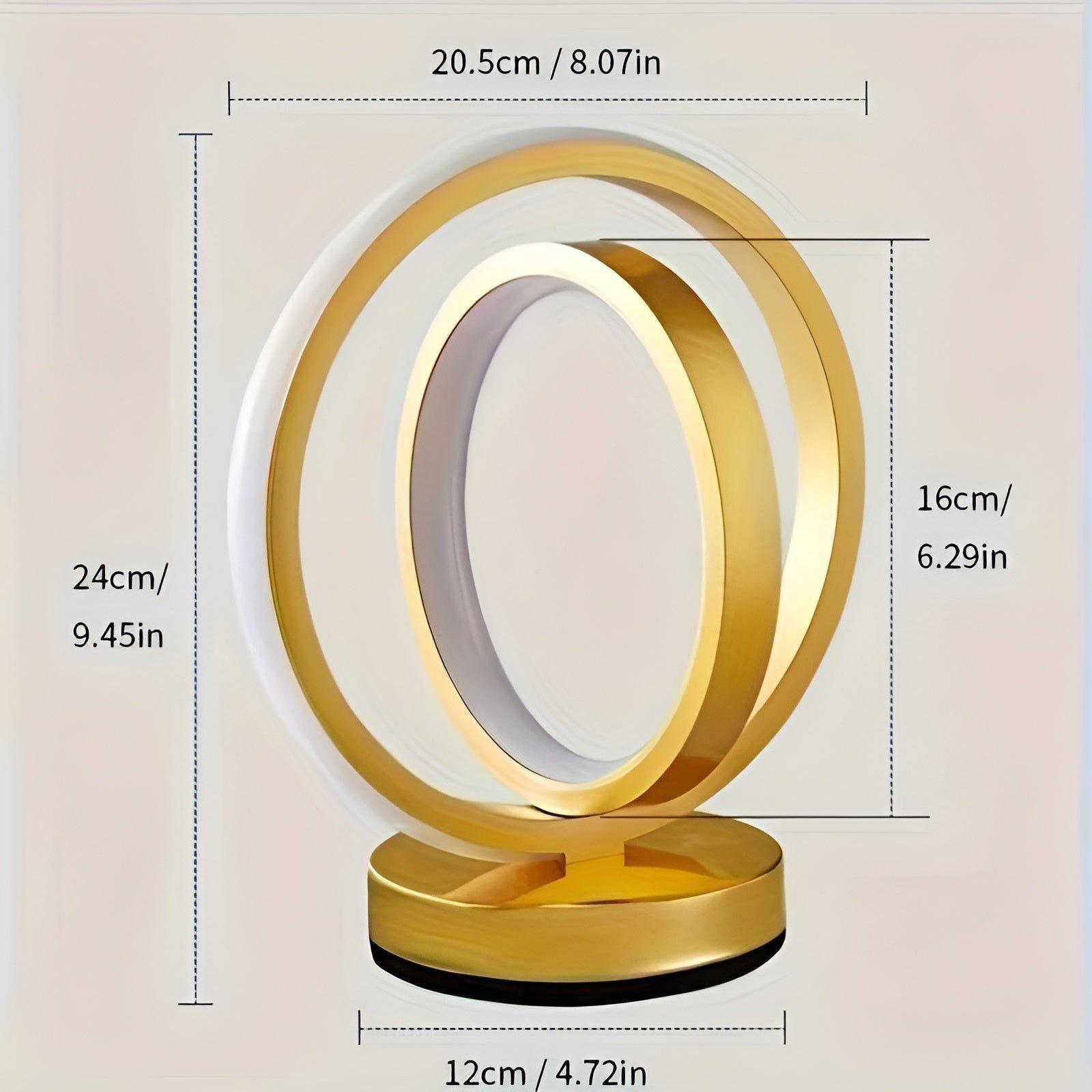 LumoDesk LED Tischlampe | Stufenlos dimmbar & USB-betrieben | Modernes Metall-Design | Für Büro, Schlafzimmer & Wohnzimmer