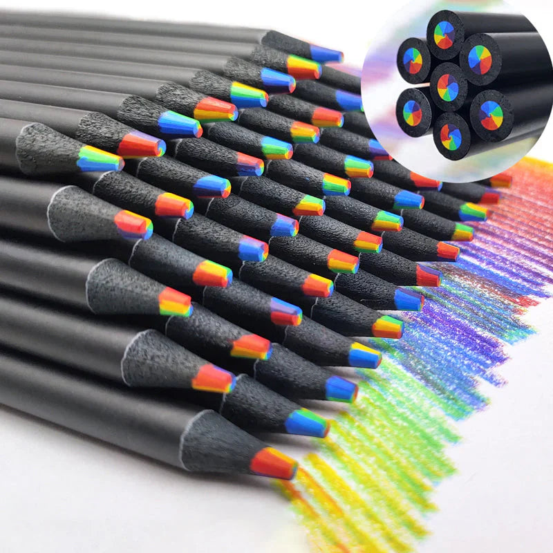 ColorWhirl (12er set) - Regenbogenfarben mit nur einem Stift