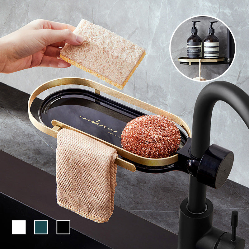 SinkMate - Der vielseitige Wasserhahn-Organizer