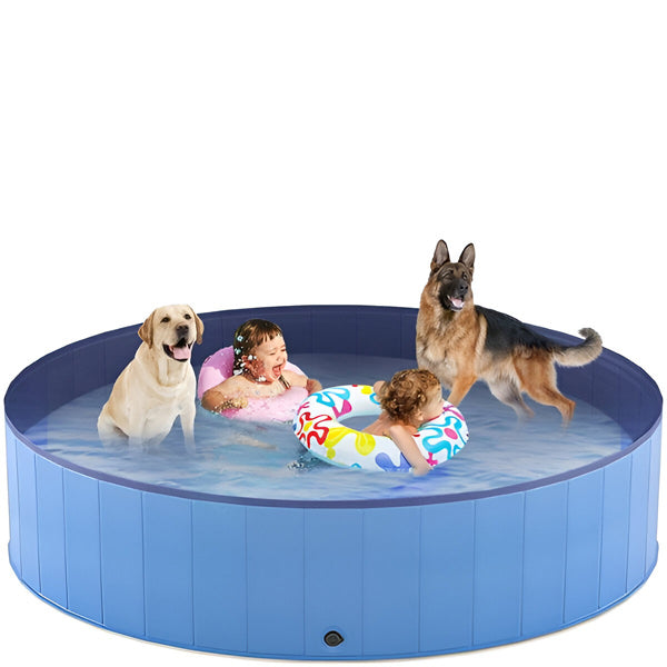 FoldiPool – Die faltbare Pool-Oase für Haustiere & Kinder!