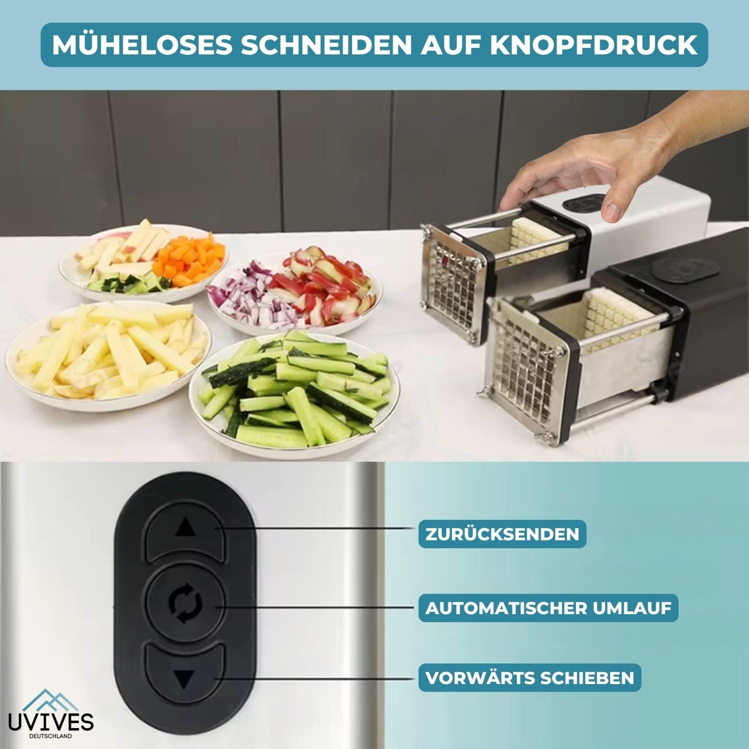 SliceXpress™ - Elektrischer Gemüseschneider
