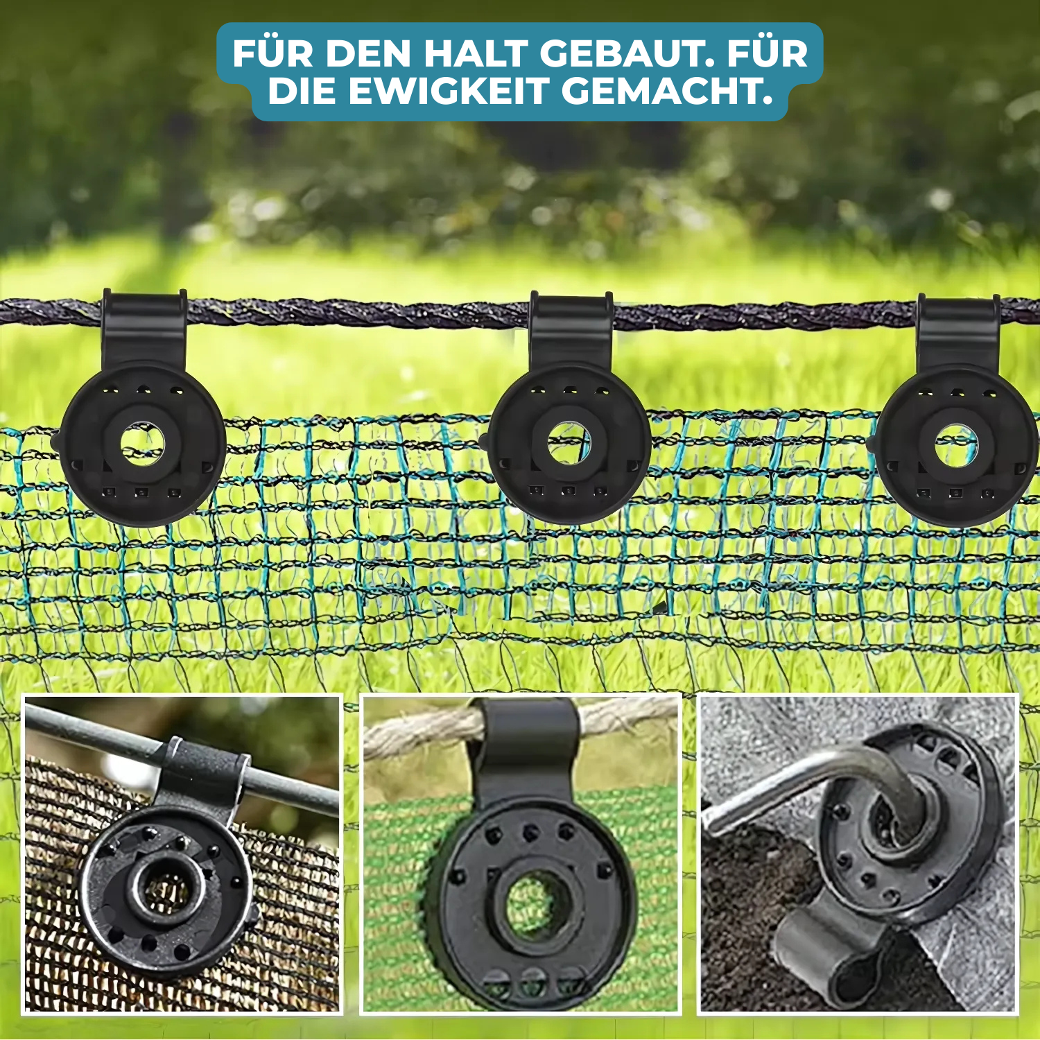 20+20 GRATIS | ShadeClips – Die einfache Lösung zur sicheren Befestigung von Schattiernetzen