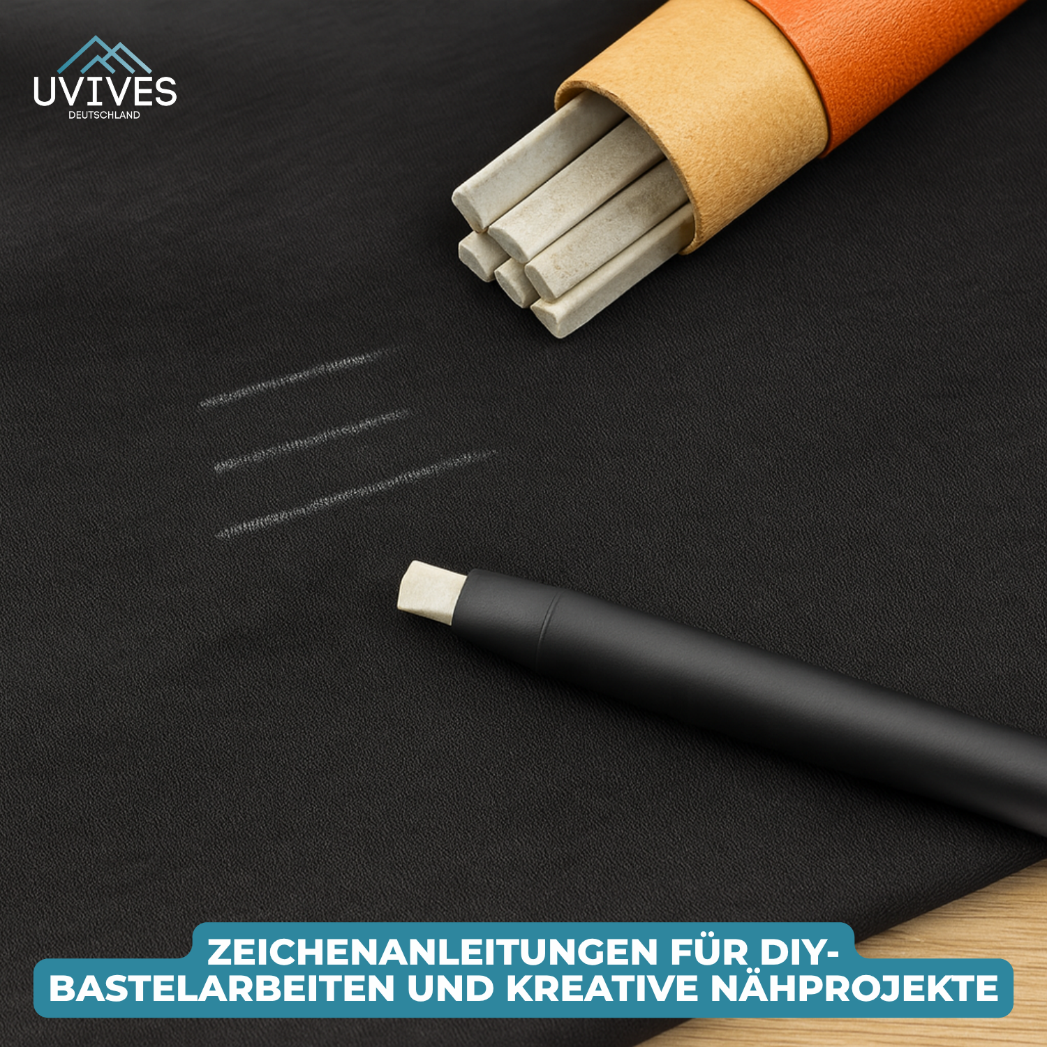 1+1 GRATIS | StitchMark – Hitzelöschbare Stoffmarker für präzises Nähen!