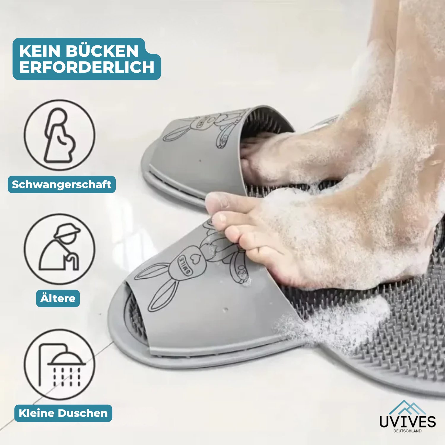 FootFluff – So wird Duschen zur Fuß-Wellness!