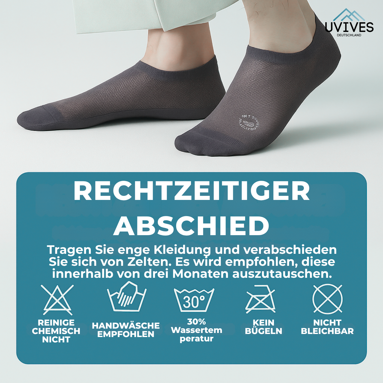3+3 GRATIS | BareGrip – Unsichtbare Socken, die wirklich halten