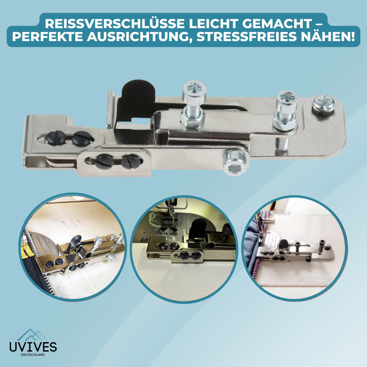 ZipMaster Pro – Zipper einnähen ohne Stress